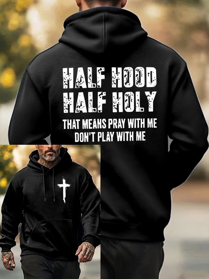 🔥Buy 3 Get 15% Off🔥Men'S Faith Print Sweatshirt