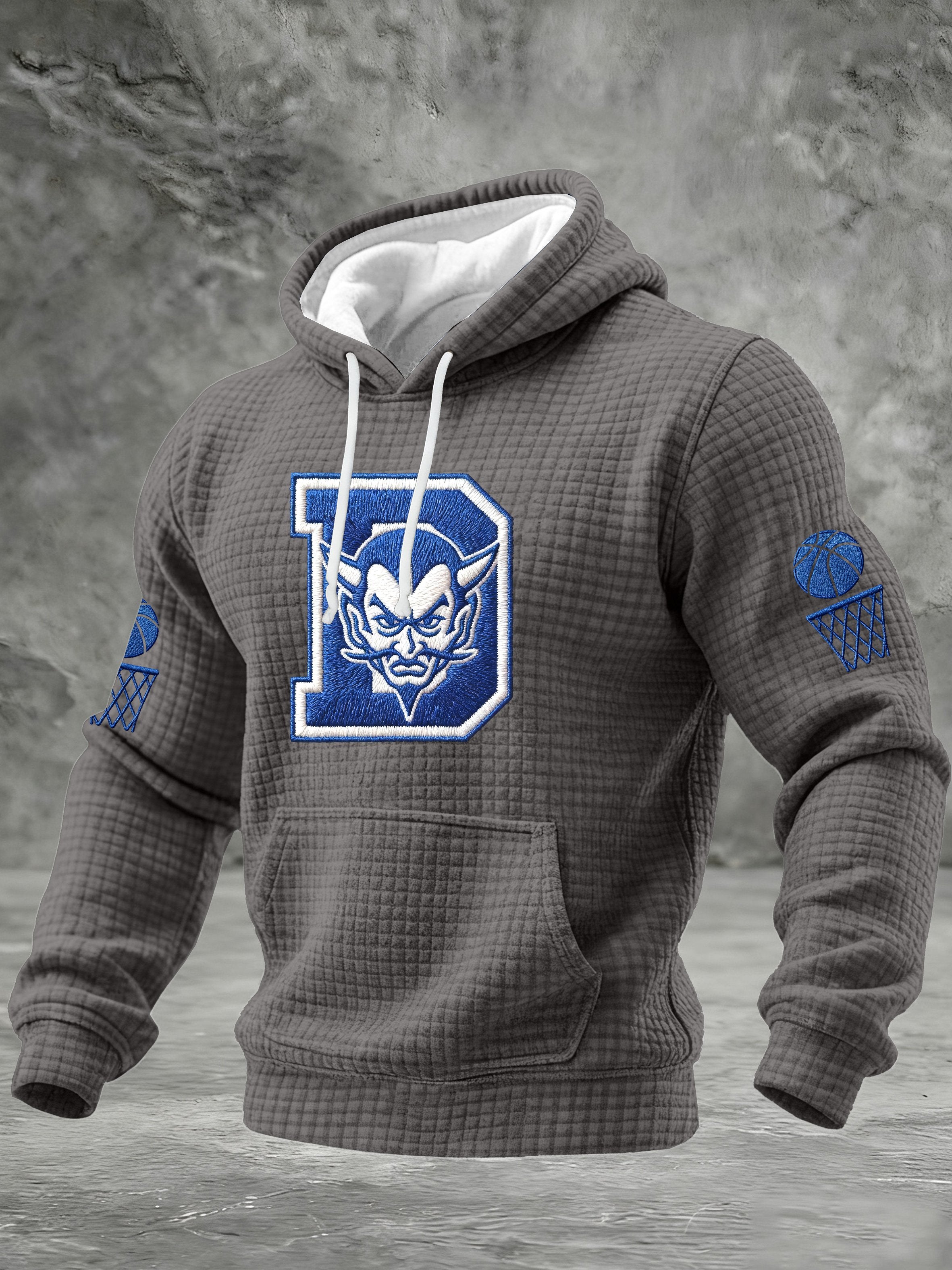 Men's Basketball Printed Hoodie