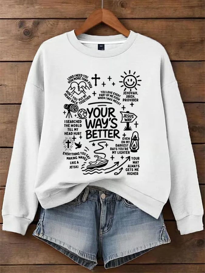 🔥Buy 3 Get 15% Off🔥Women's Your Way's Better Sweatshirts