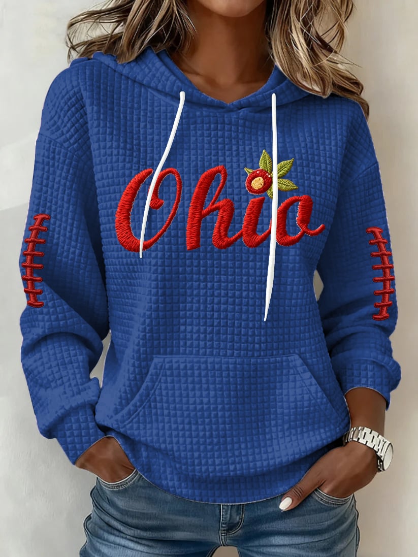 Women's Football Printed Sweatshirt