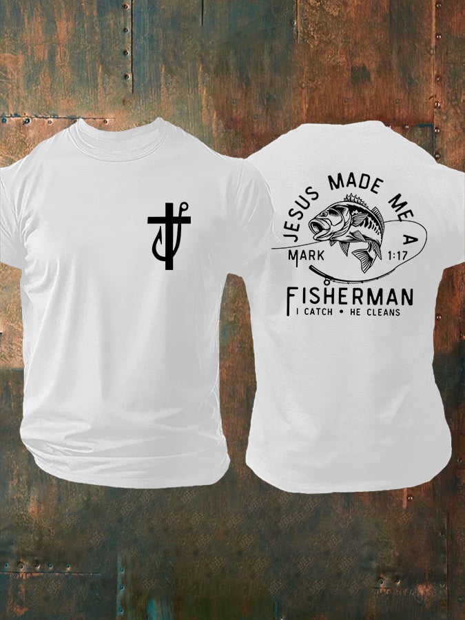 🔥Buy 3 Get 15% Off🔥Men'S Casual Faith Short-Sleeved T-Shirt