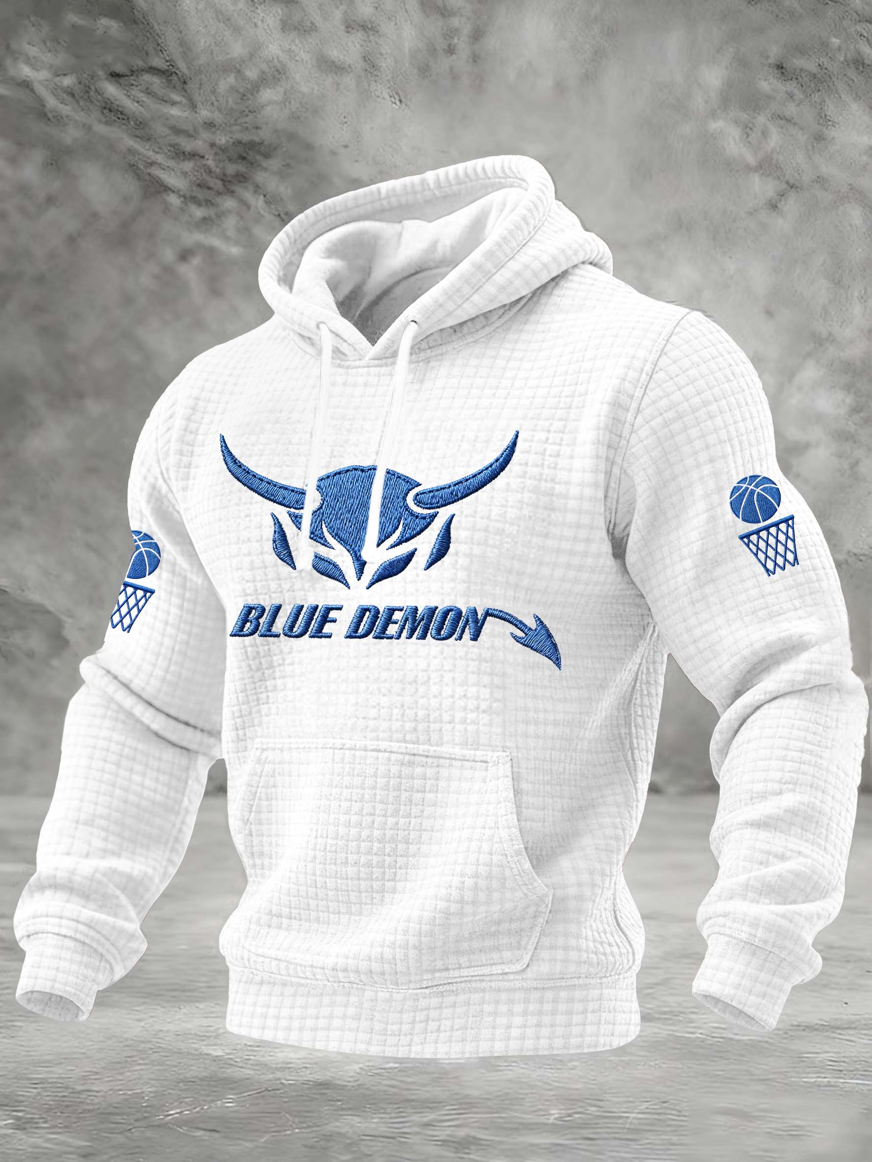 Men's Basketball Printed Hoodie