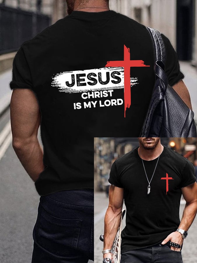 🔥Buy 3 Get 15% Off🔥Men'S Casual Faith Short-Sleeved T-Shirt