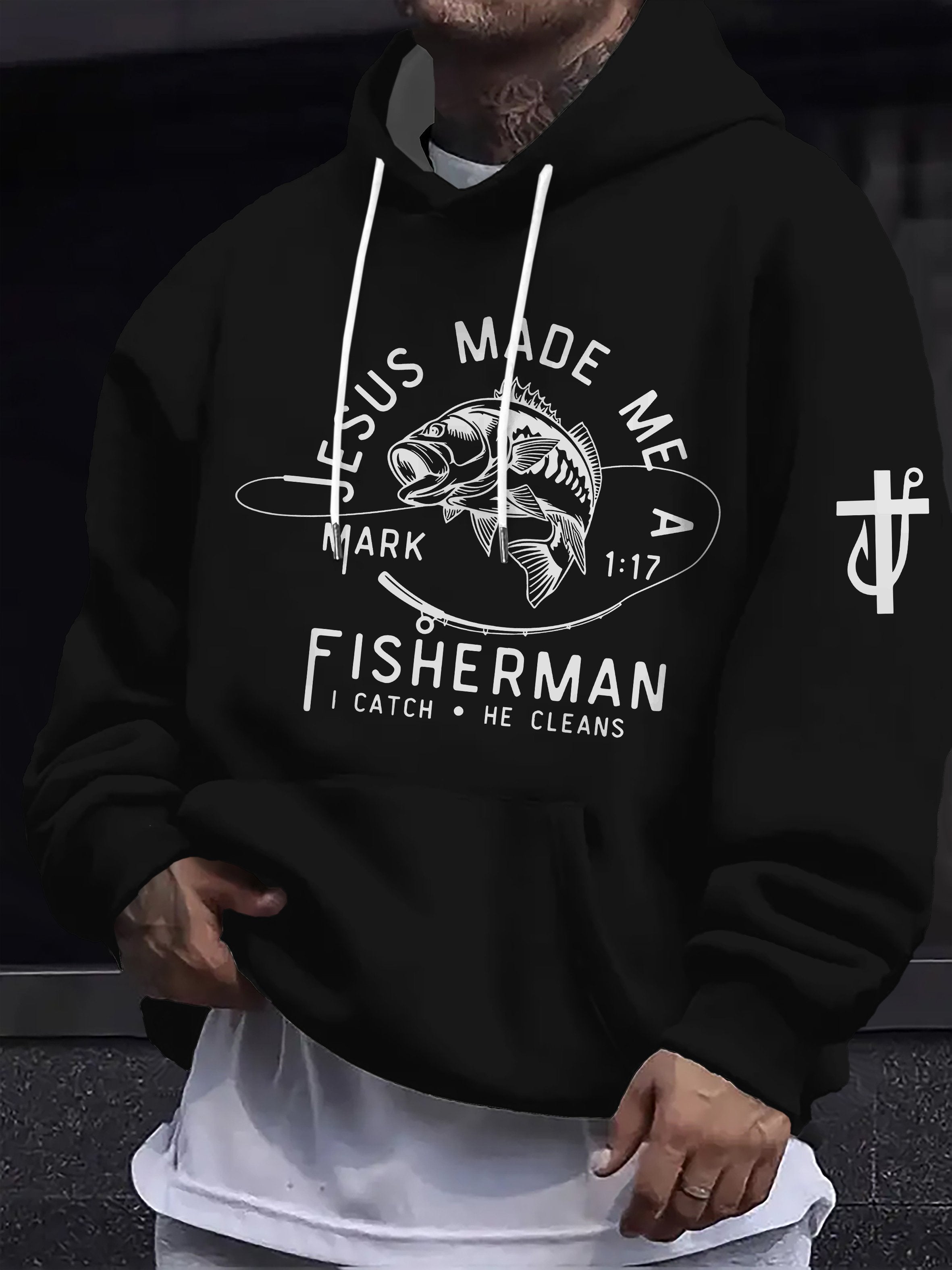 🔥Buy 3 Get 15% Off🔥Men'S Retro Faith Print Sweatshirt