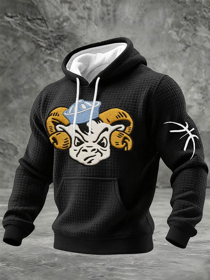 Men's Basketball Waffle Knit Long-Sleeve T-Shirt