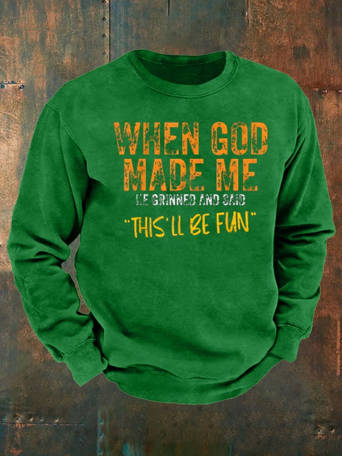 🔥Buy 3 Get 15% Off🔥Men's Casual Faith Short-Sleeved Sweatshirt