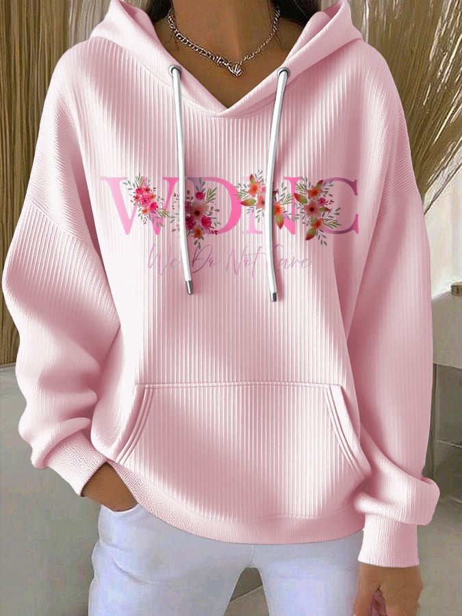 Retro Funny WDNC Menopause Perimenopause Print Hoodie