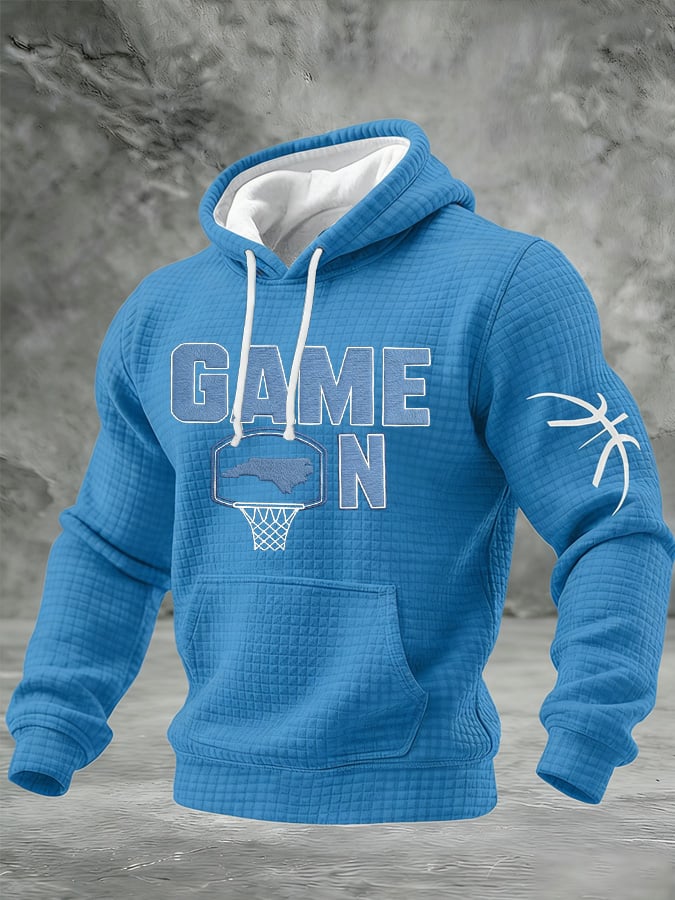 Men's Basketball Waffle Knit Long-Sleeve T-Shirt