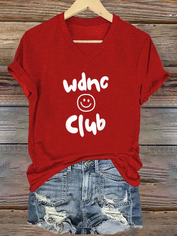 Women's Retro Funny Proud Member Of Club Menopause Perimenopause Print T-Shirt