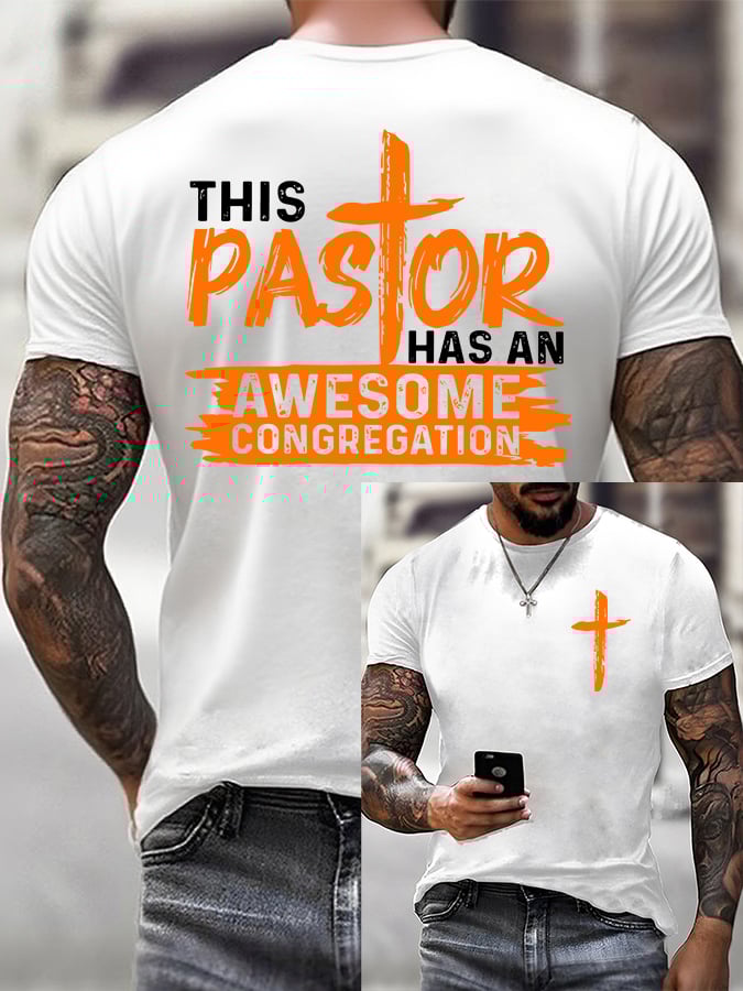 🔥Buy 3 Get 15% Off🔥Men'S Faith Print T-Shirt