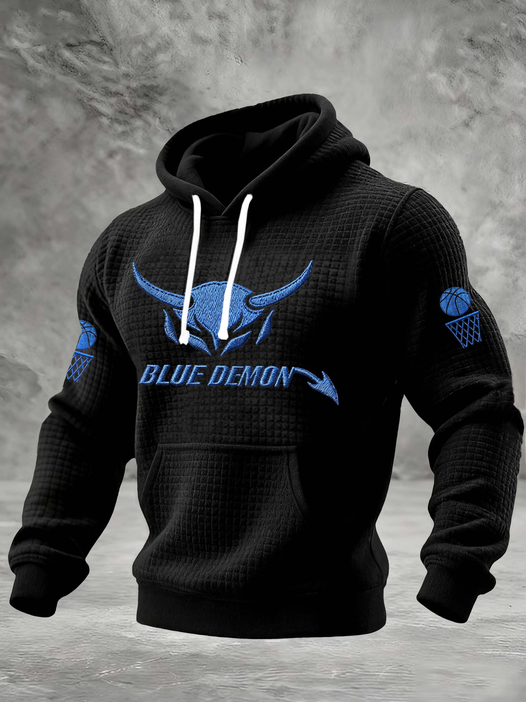 Men's Basketball Printed Hoodie