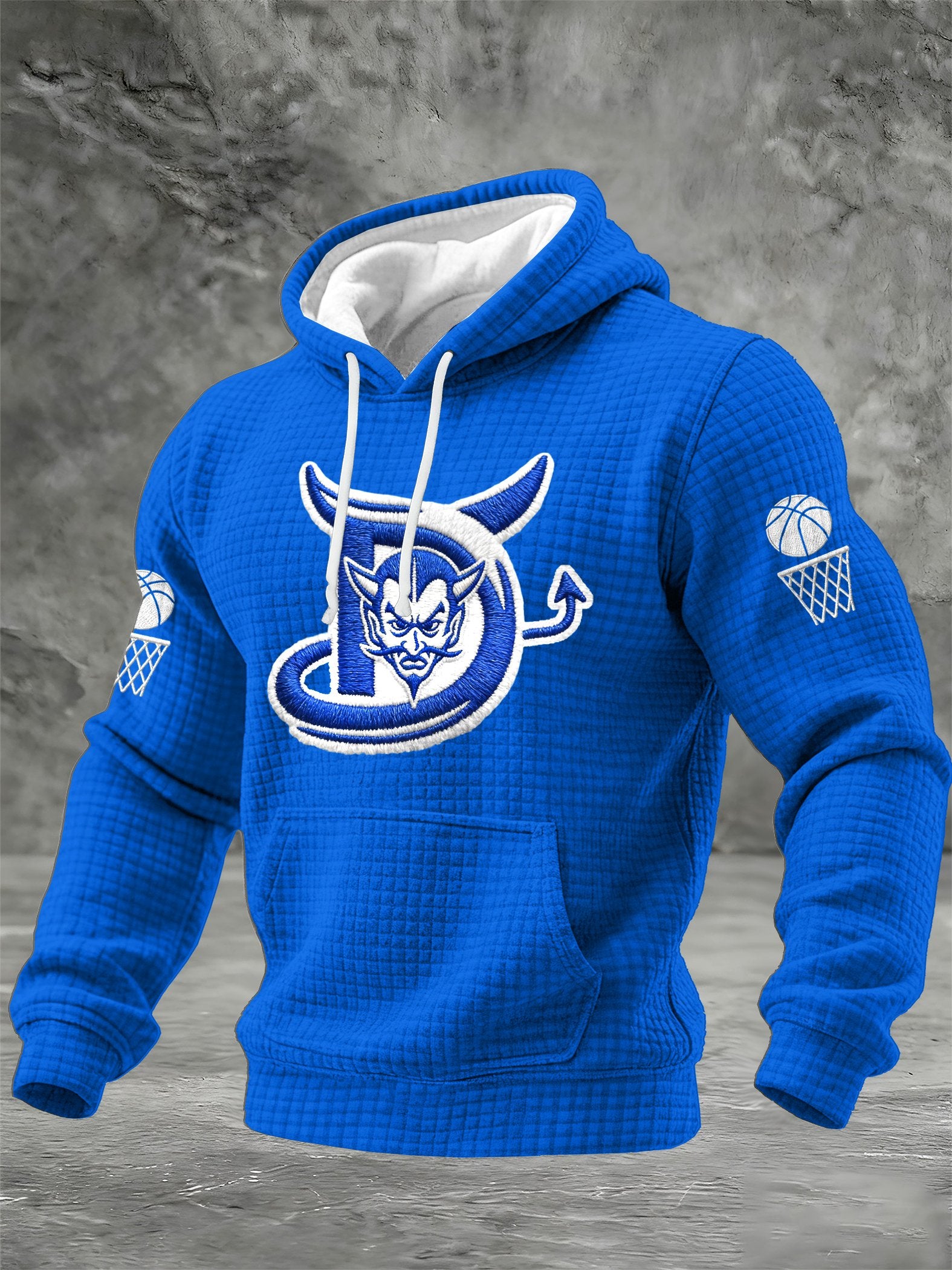 Men's Basketball Printed Hoodie