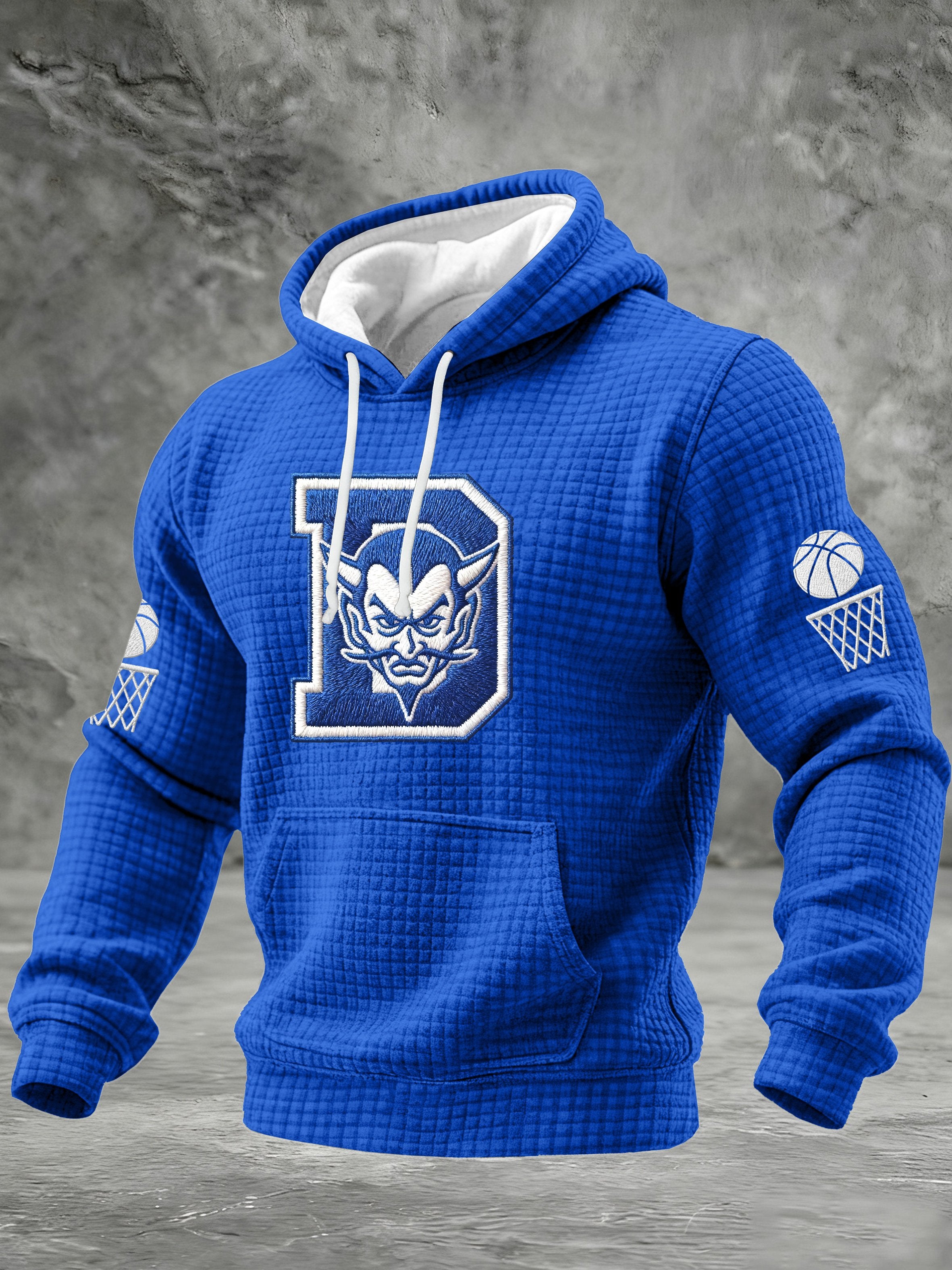 Men's Basketball Printed Hoodie