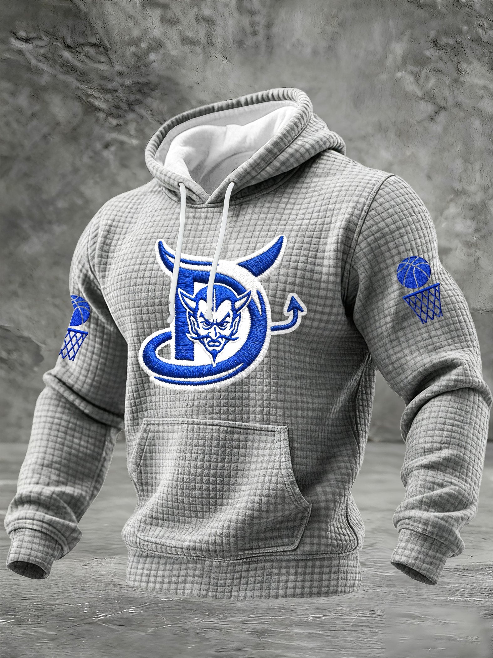 Men's Basketball Printed Hoodie