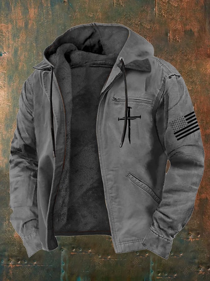 Men's Casual Faith Fleece Jacket