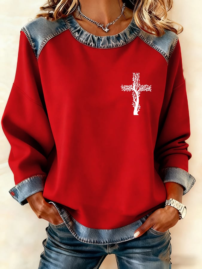 Women's Casual Print Top