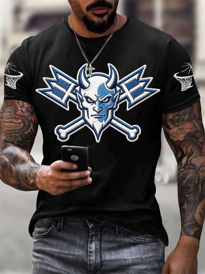 Men's Basketball Print T-Shirt