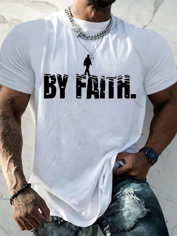 🔥Buy 3 Get 15% Off🔥Men's By Faith Printed Shirt