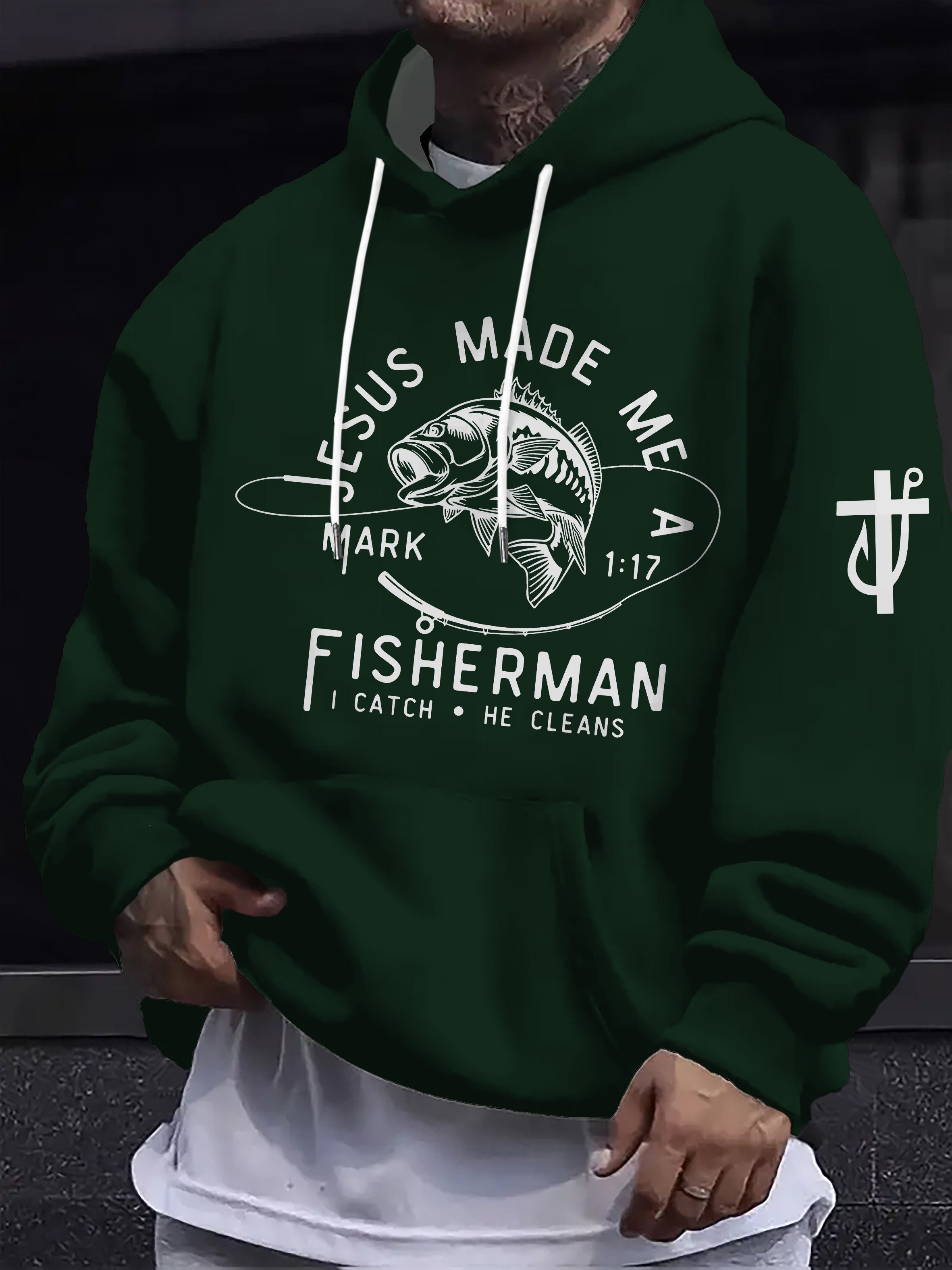 🔥Buy 3 Get 15% Off🔥Men'S Retro Faith Print Sweatshirt