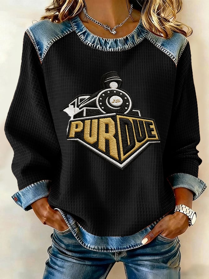 Women's Basketball Print Casual Top