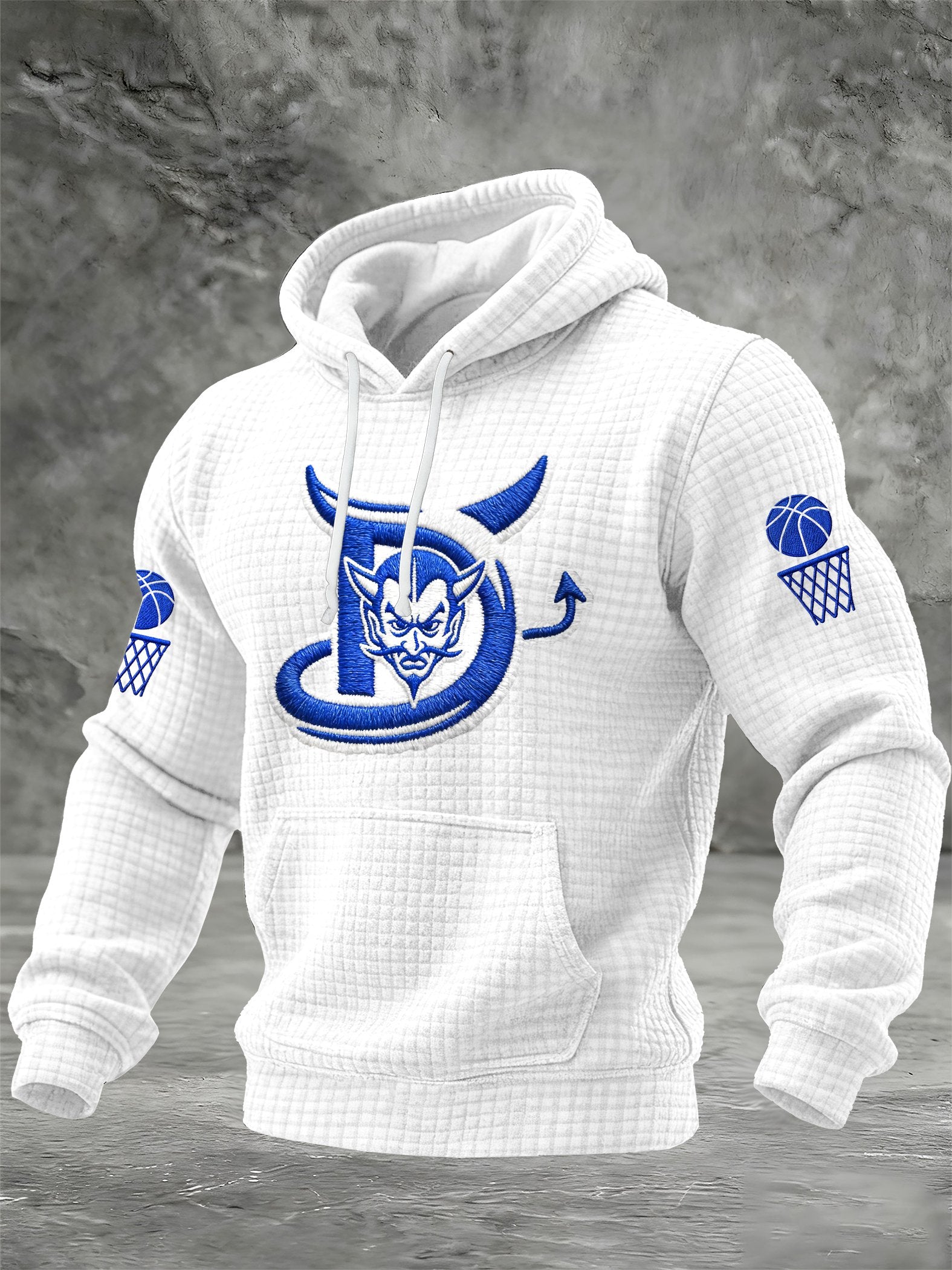 Men's Basketball Printed Hoodie