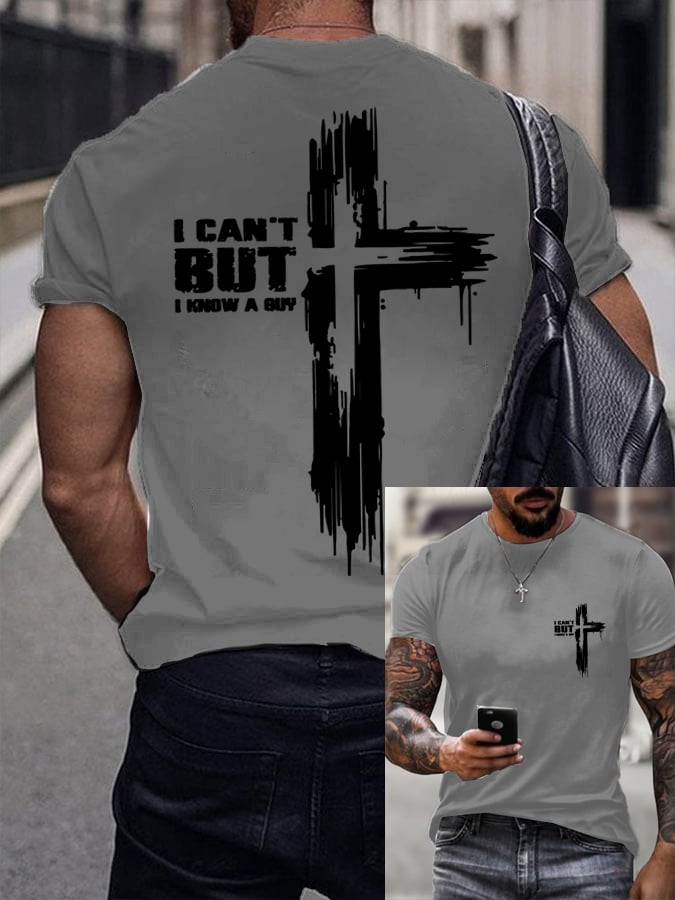 🔥Buy 3 Get 15% Off🔥Men's I Can't... But I Know A Guy. Printed Shirt