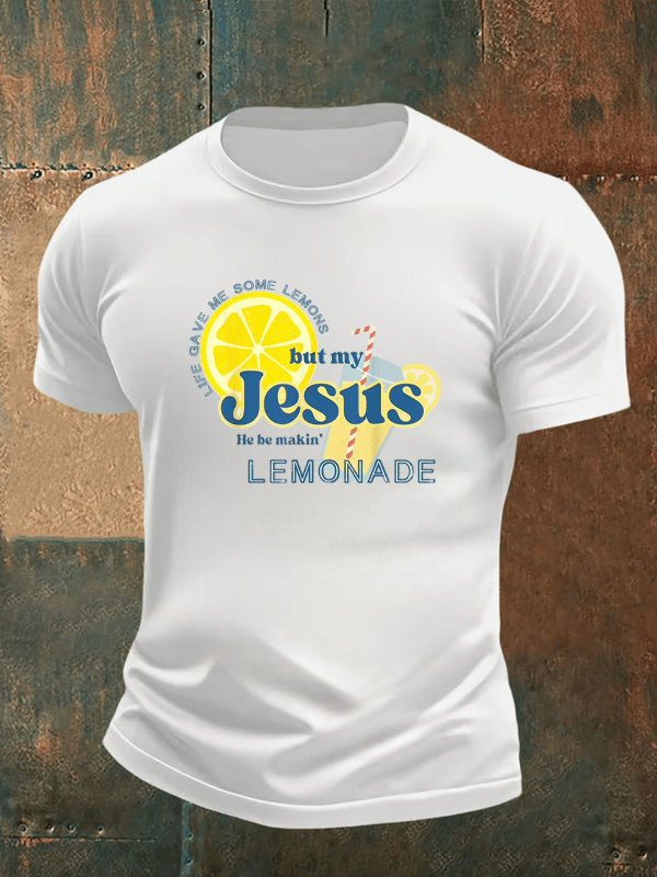 🔥Buy 3 Get 15% Off🔥Men's Lemonade Faith T-Shirt