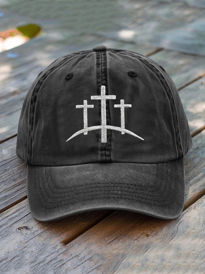 š„Buy 3 Get 15% Offš„Unisex Retro Faith Cross Print Hats