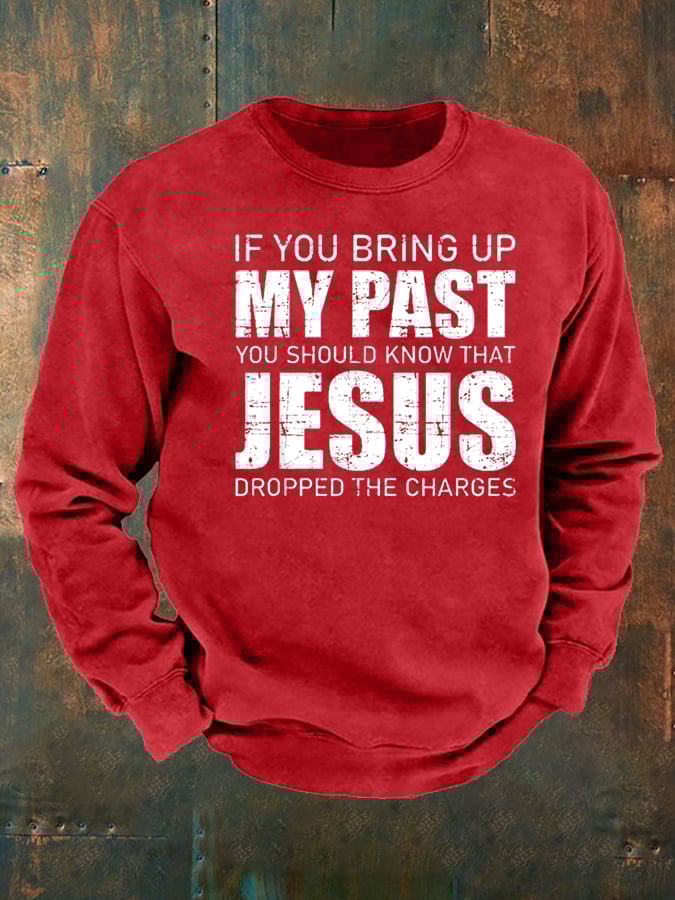 🔥Buy 3 Get 15% Off🔥Men's My Walk with God Sweatshirt