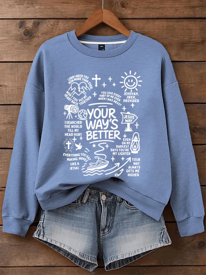 🔥Buy 3 Get 15% Off🔥Women's Your Way's Better Sweatshirts