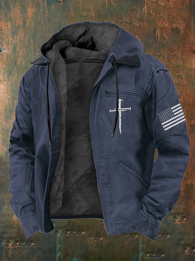Men's Casual Faith Fleece Jacket