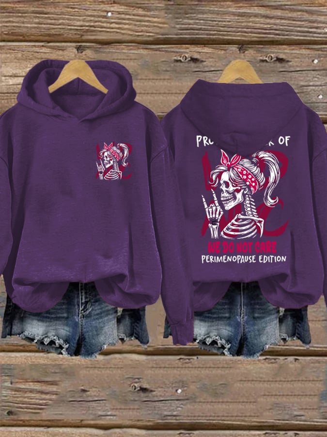 Women's WDNC Menopause And Perimenopause Print Sweatshirt