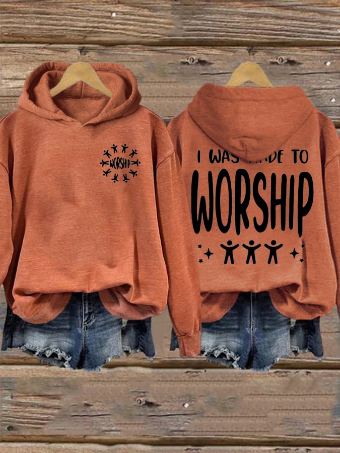 🔥Buy 3 Get 15% Off🔥Women's I Was Made To Worship   Sweatshirts