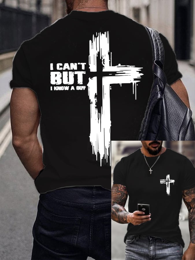 🔥Buy 3 Get 15% Off🔥Men's I Can't... But I Know A Guy. Printed Shirt