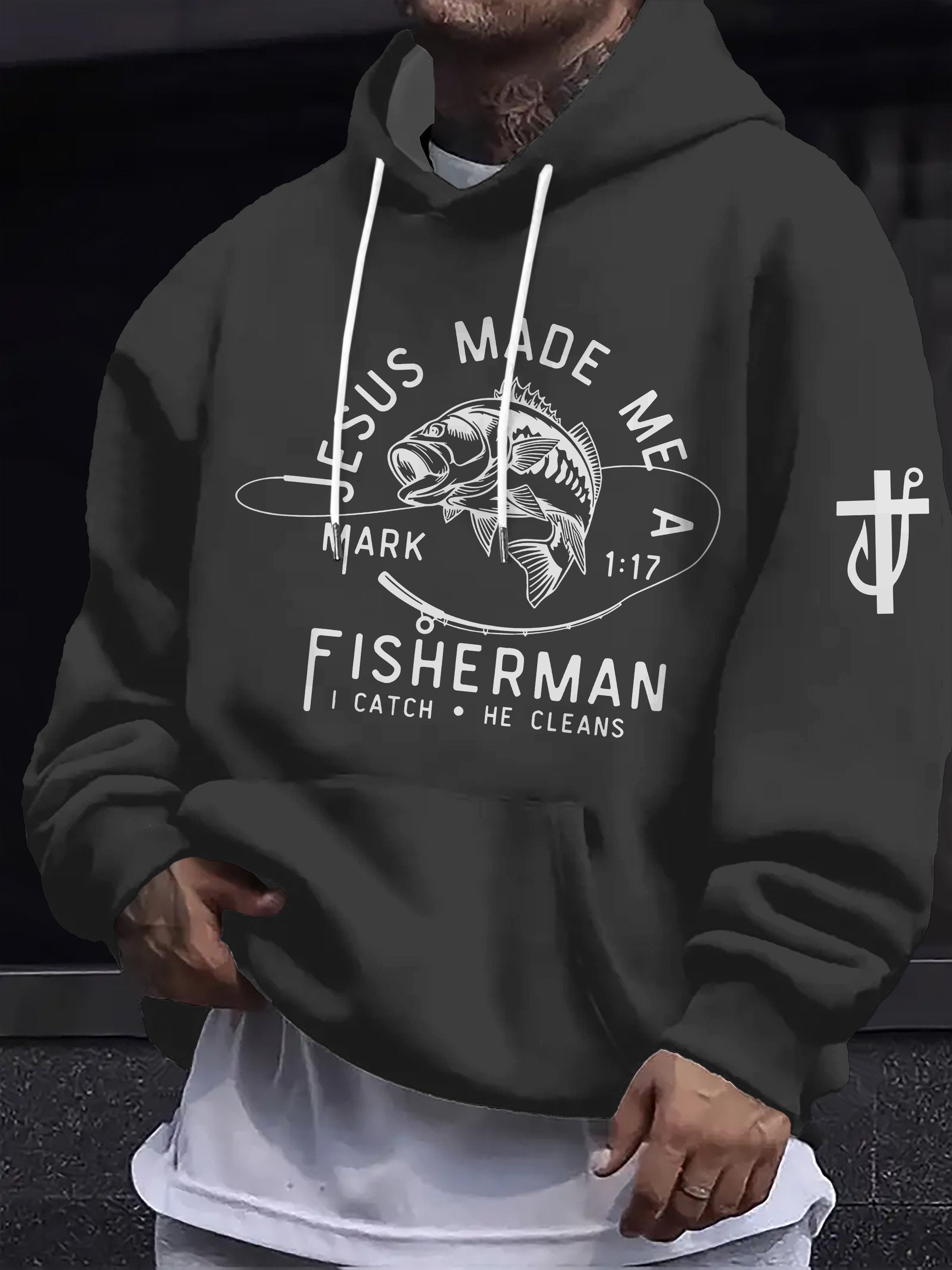 🔥Buy 3 Get 15% Off🔥Men'S Retro Faith Print Sweatshirt