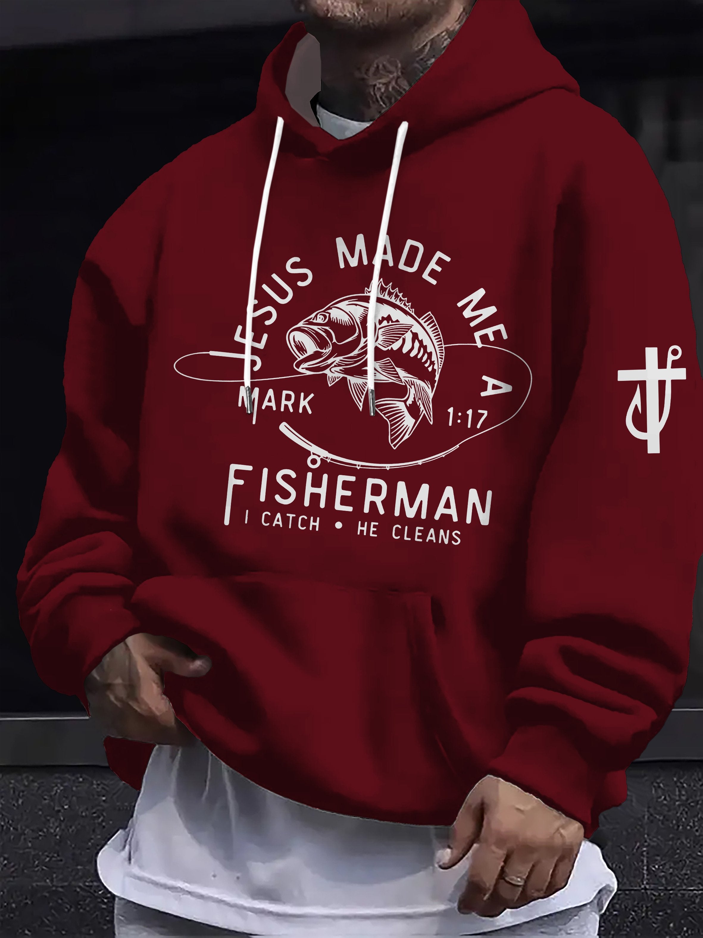 🔥Buy 3 Get 15% Off🔥Men'S Retro Faith Print Sweatshirt
