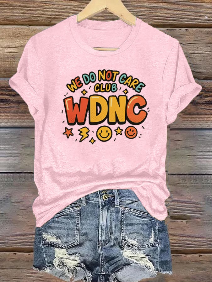 Women's Retro Funny Proud Member Of Club Menopause Perimenopause Print T-Shirt