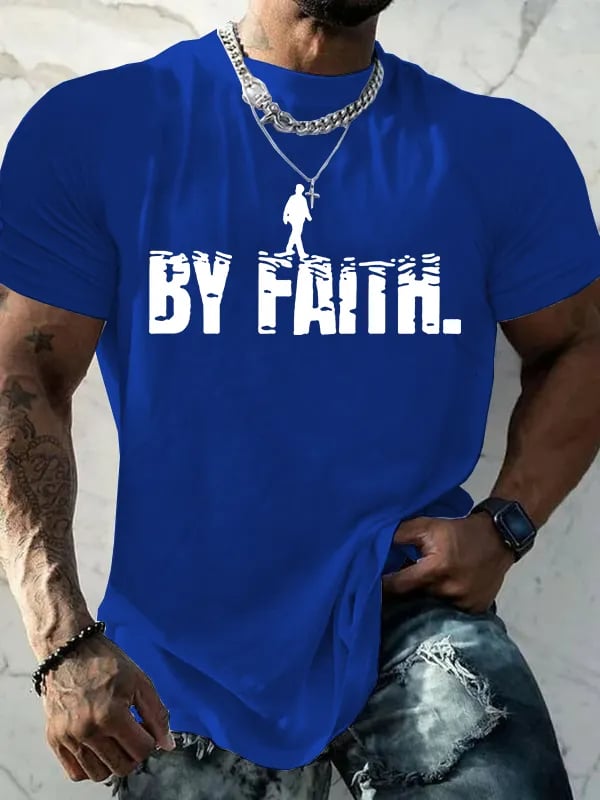 🔥Buy 3 Get 15% Off🔥Men's By Faith Printed Shirt