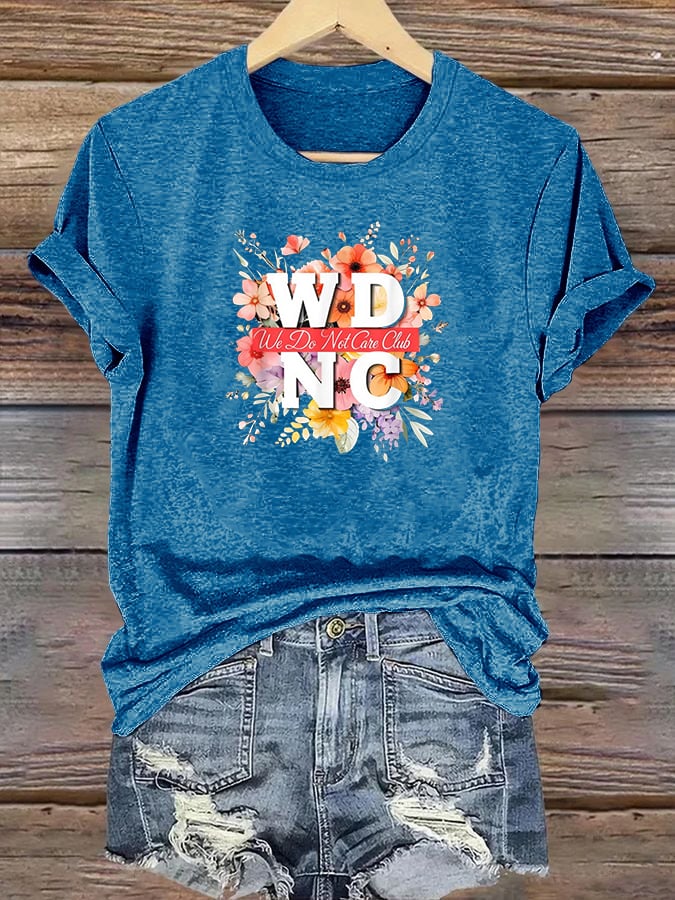 Women's Retro Funny Proud Member Of Club Menopause Perimenopause Print T-Shirt