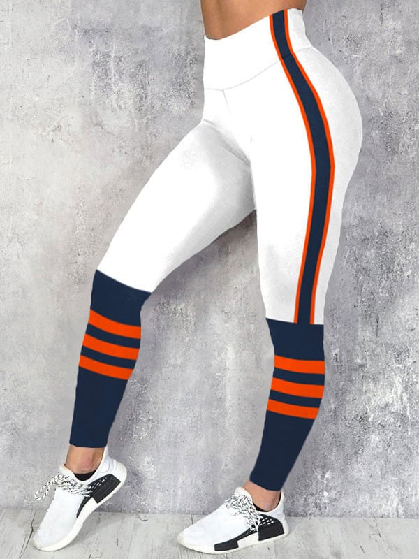 Women's Rugby Print Leggings