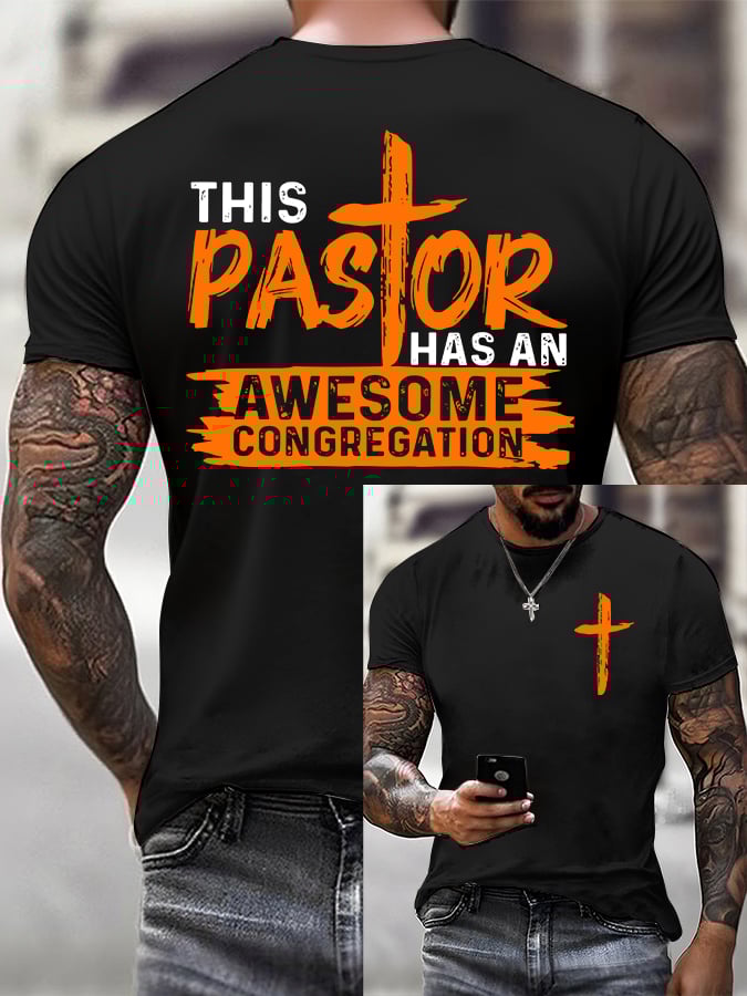 🔥Buy 3 Get 15% Off🔥Men'S Faith Print T-Shirt