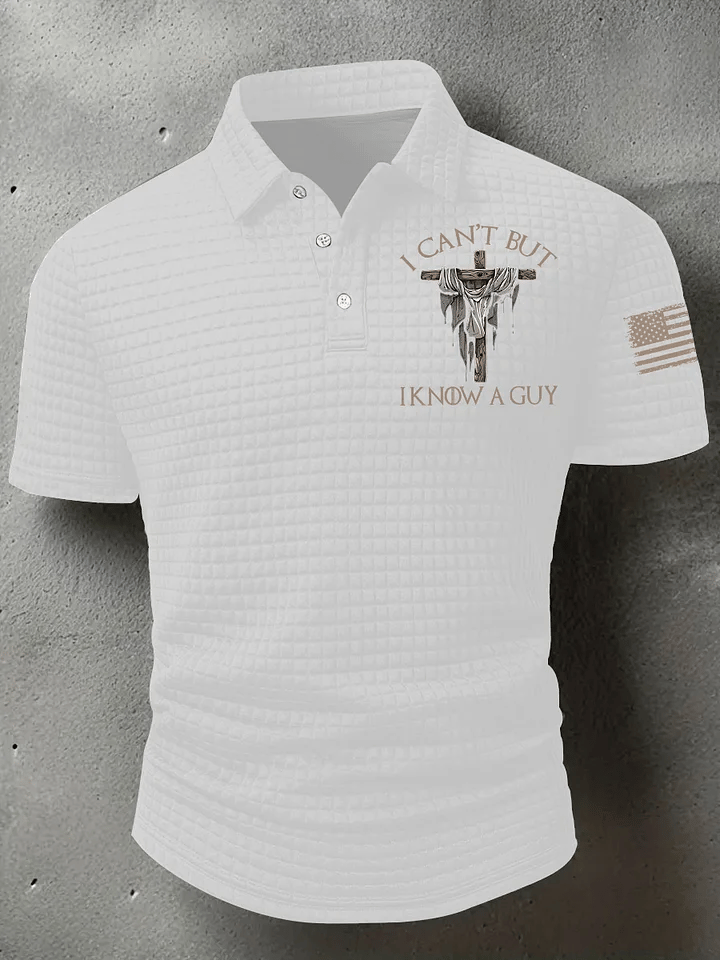 🔥Buy 3 Get 15% Off🔥Men's I Can't But I Know A Guy  Printed POLO Shirt