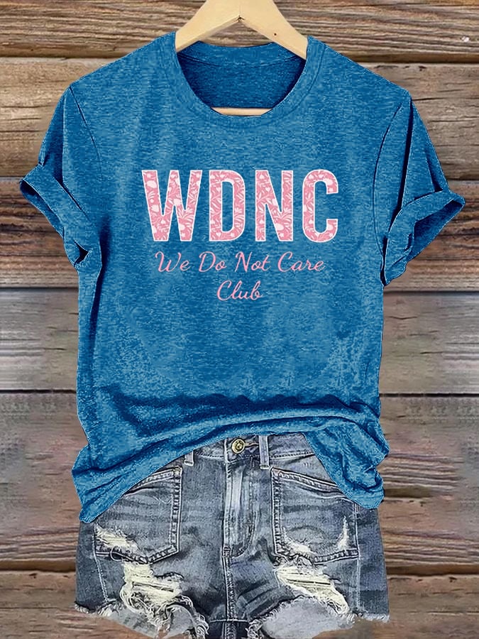 Women's  Retro Funny Proud Member Of Club Menopause Perimenopause Print T-Shirt