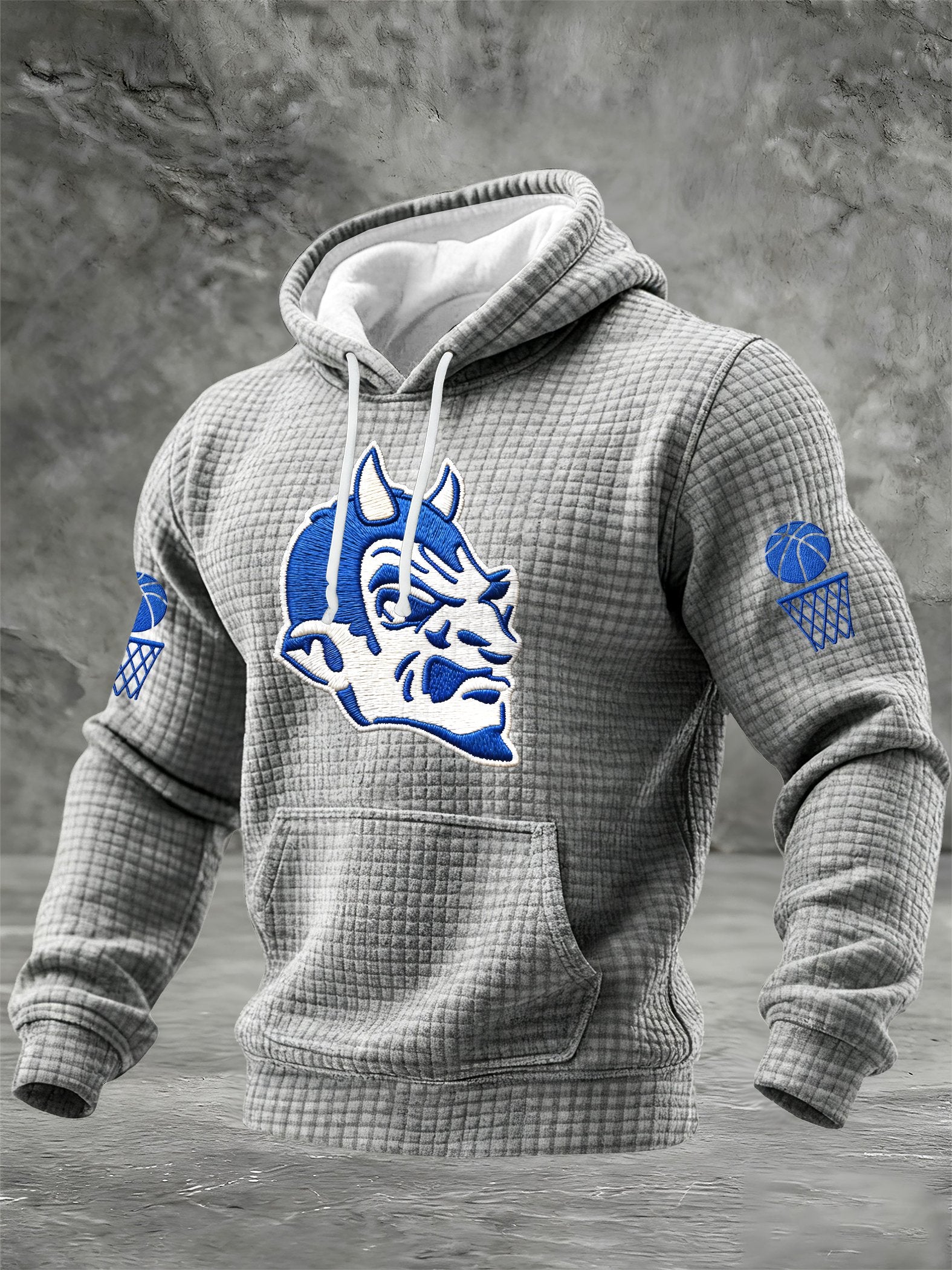 Men's Basketball Printed Hoodie