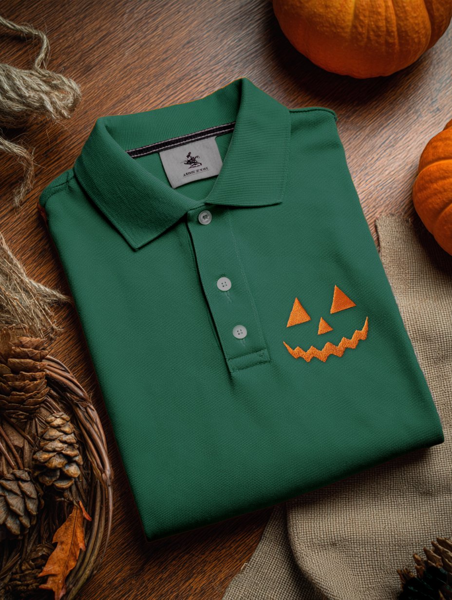 🔥Buy 3 Get 15% Off🔥Men's Offline Business Autumn Pumpkin Contrast Polo