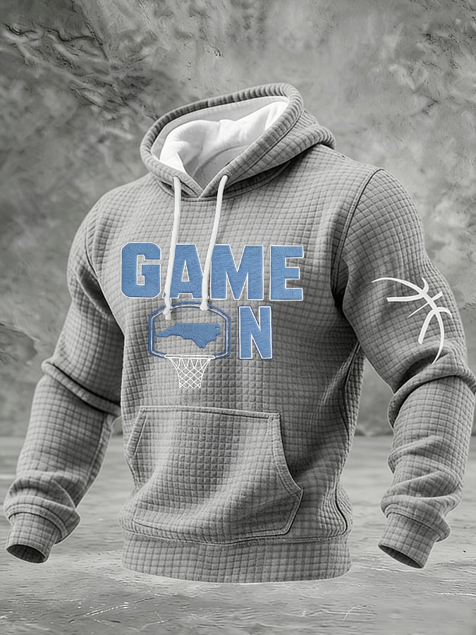 Men's Basketball Waffle Knit Long-Sleeve T-Shirt