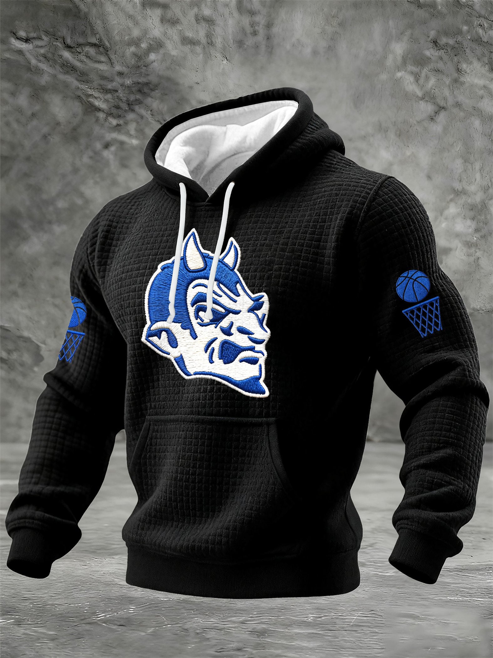 Men's Basketball Printed Hoodie