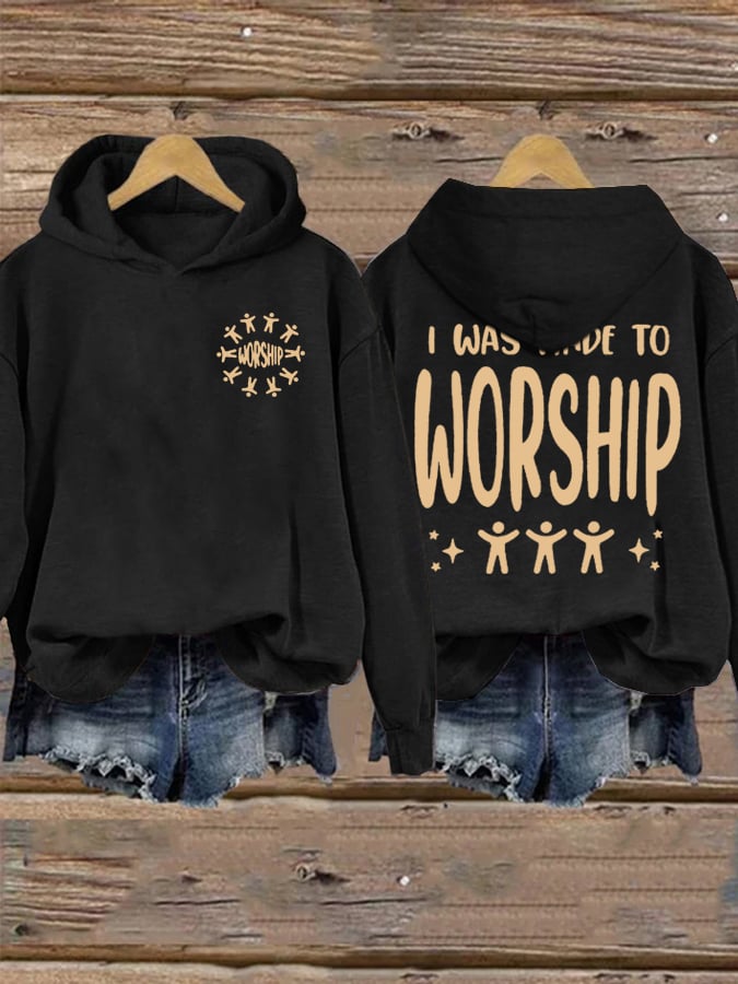 🔥Buy 3 Get 15% Off🔥Women's I Was Made To Worship   Sweatshirts