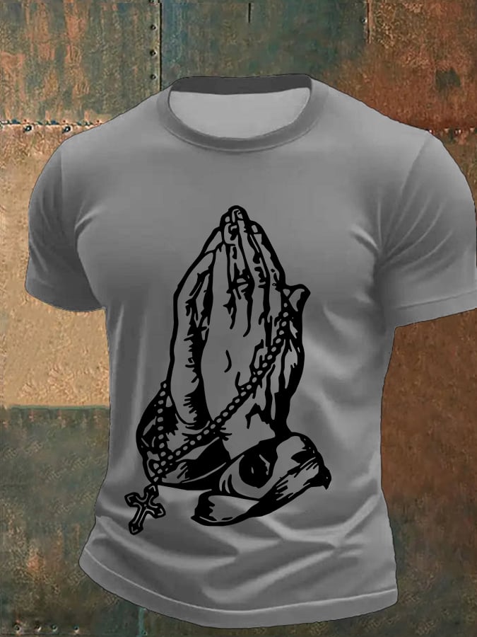 🔥Buy 3 Get 15% Off🔥Men'S Faith Print T-Shirt