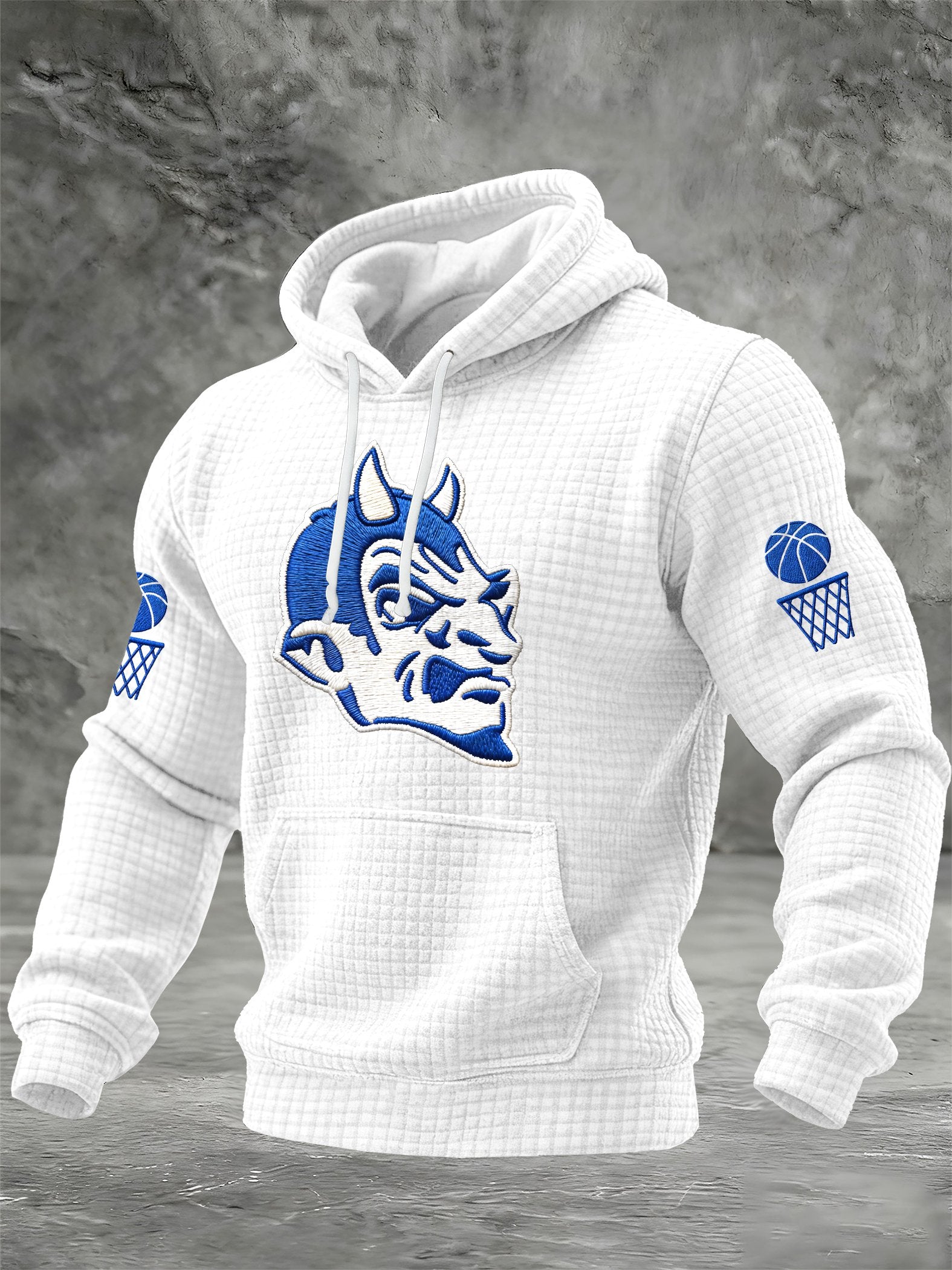 Men's Basketball Printed Hoodie